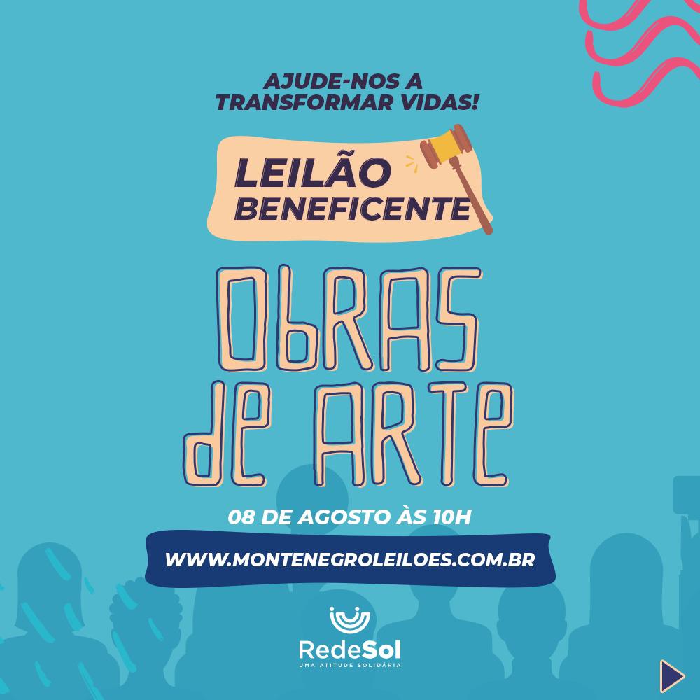 Obras de artistas cearenses serão leiloadas em prol da Rede Sol Obras de artistas cearenses serão leiloadas em prol da Rede Sol