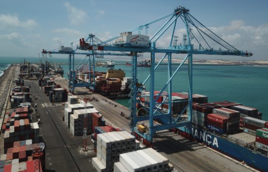 Porto do Pecém retoma operação de rota com a Europa pelo Mar Mediterrâneo Porto do Pecém retoma operação de rota com a Europa pelo Mar Mediterrâneo
