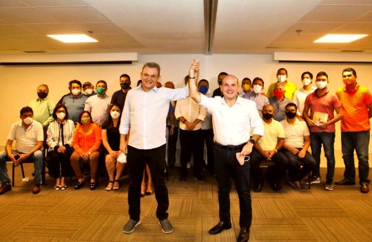 Campanha de Sarto e Élcio recebe apoio da bancada de Roberto Cláudio na CMFor Campanha de Sarto e Élcio recebe apoio da bancada de Roberto Cláudio na CMFor