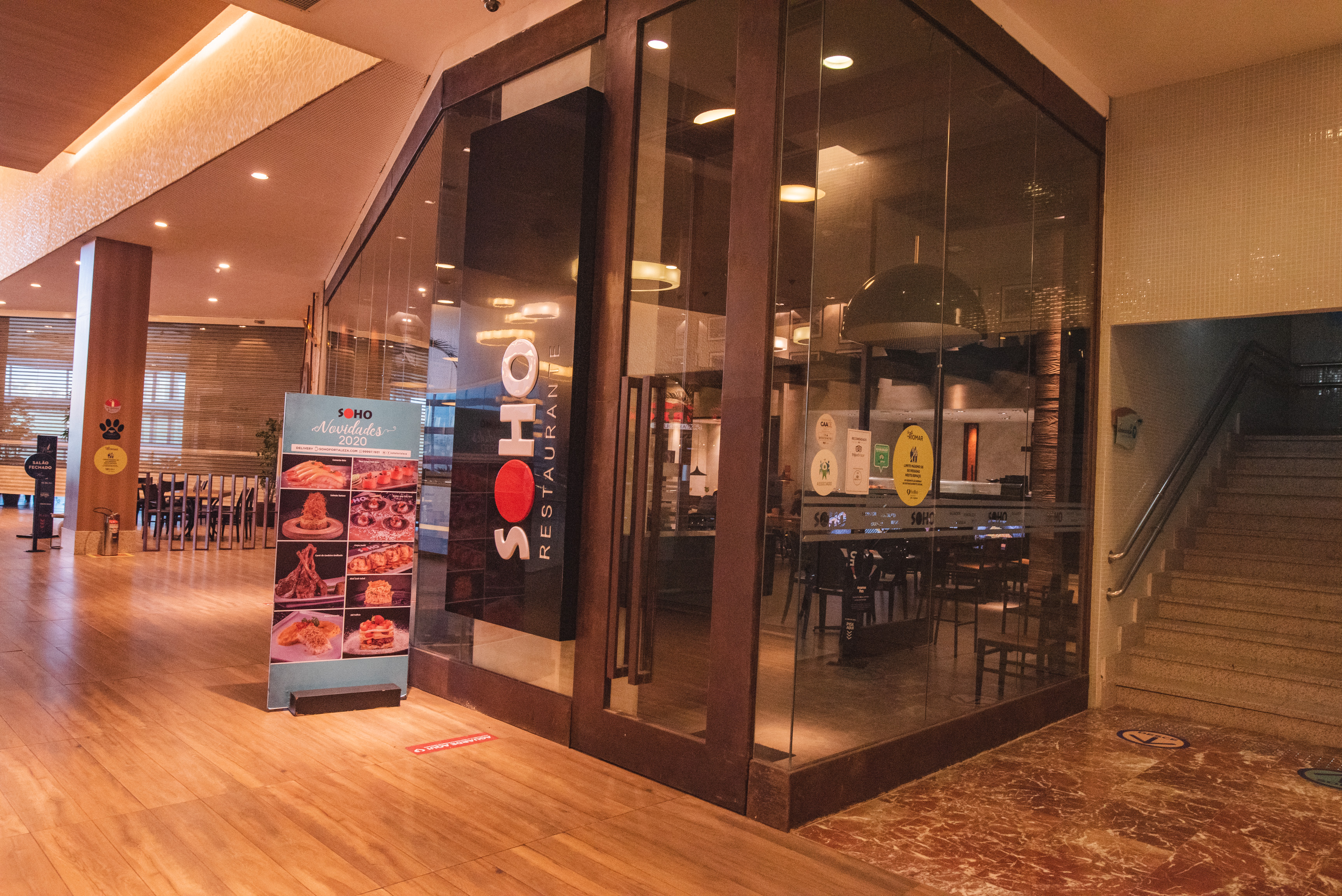 Restaurante Soho volta a receber o público no RioMar Fortaleza com horário restrito. Vem saber! Restaurante Soho volta a receber o público no RioMar Fortaleza com horário restrito. Vem saber!