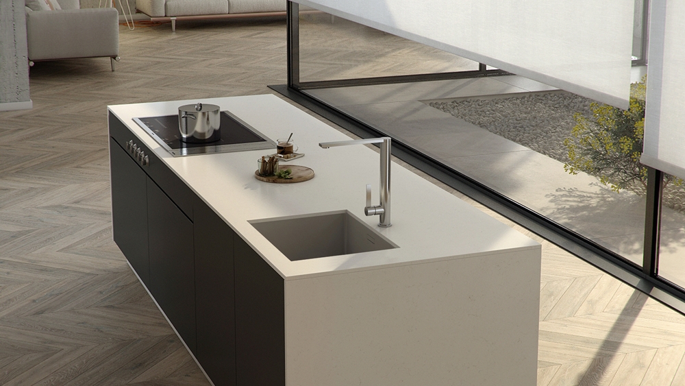 Silestone Nebula Miami Vena