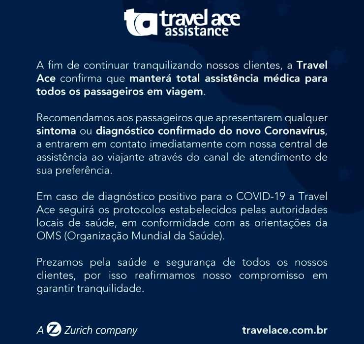 Comunicado Da Travel Ace