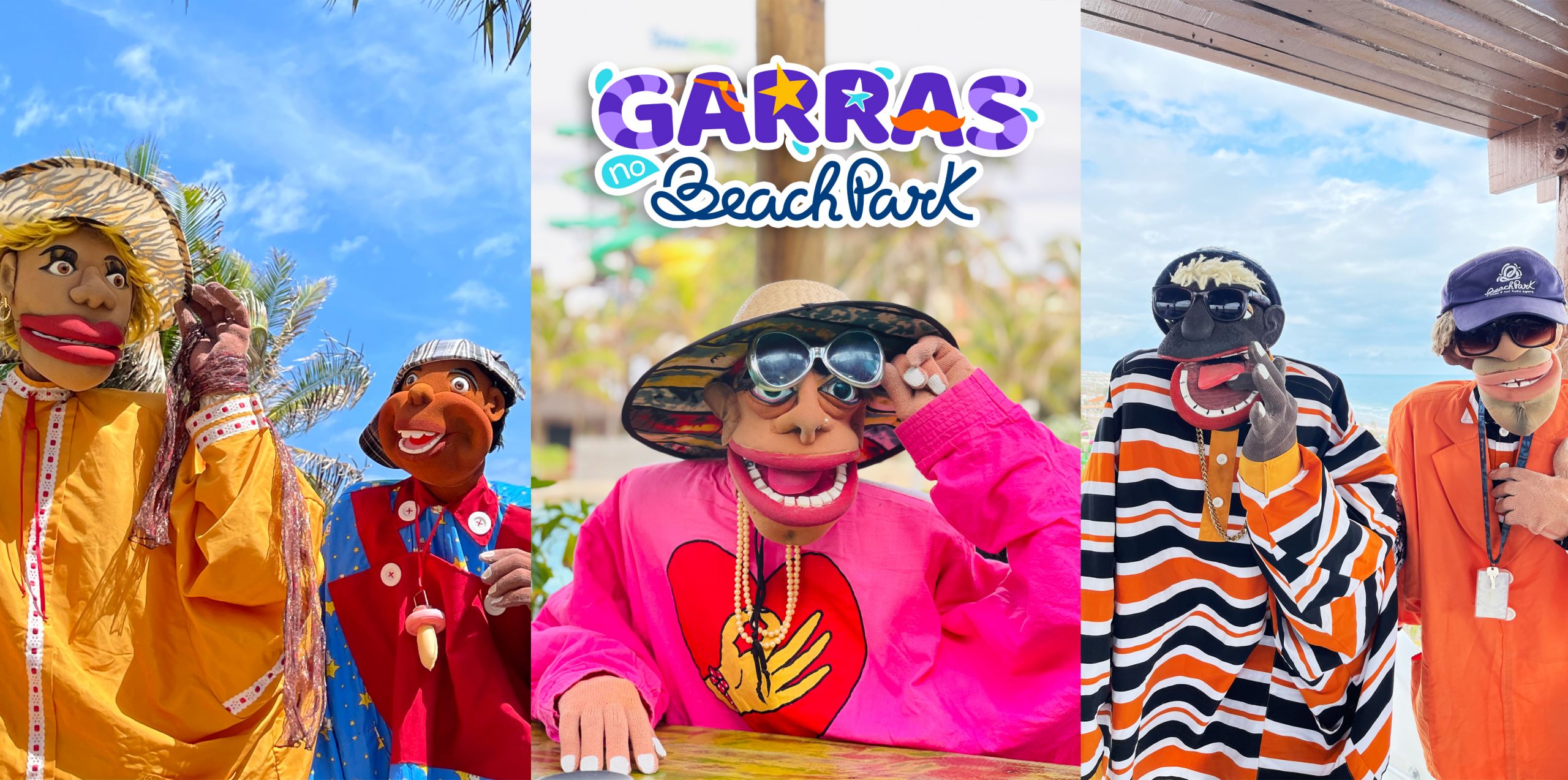 Nova campanha do Beach Park é estrelada pelos personagens Nas Garras da Patrulha Nova campanha do Beach Park é estrelada pelos personagens Nas Garras da Patrulha