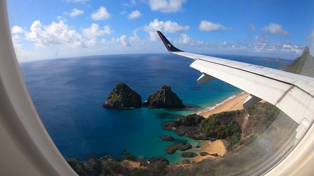 Janela Do Aviao Fernando De Noronha