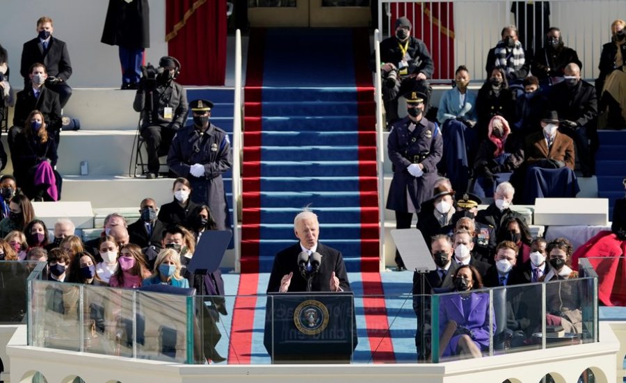Joe Biden é empossado e afirma que a união deve marcar a sua administração Joe Biden é empossado e afirma que a união deve marcar a sua administração