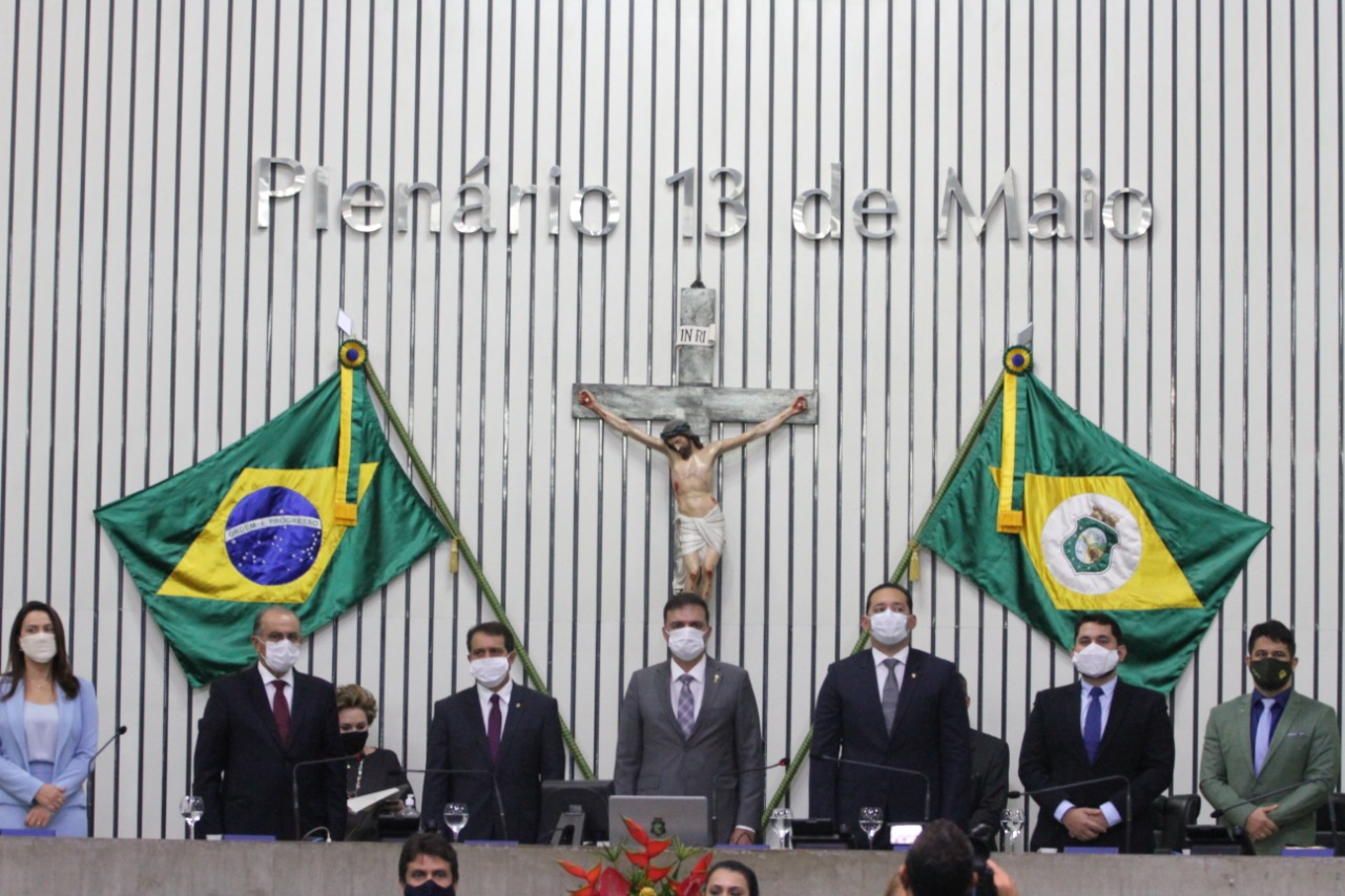 01 02 2021 Abertura Da Sessao Sessao Solene Posse Mesa Diretora Foto Junior Pio 2