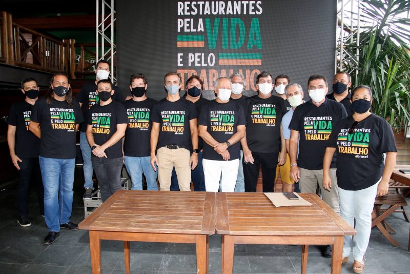 Restaurantes Pela Vida - Abrasel promove coletiva de imprensa e apresenta dados sobre disseminação da Covid-19