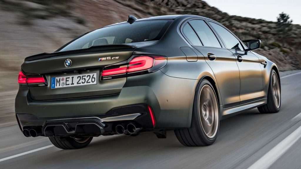 2022 Bmw M5 Cs Rear View