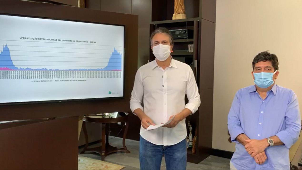 Camilo anuncia reabertura a partir da segunda-feira, 12. Haverá toque de recolher das 20h às 5h Camilo anuncia reabertura a partir da segunda-feira, 12. Haverá toque de recolher das 20h às 5h
