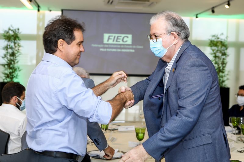 Ricardo Cavalcante recebe o presidente da AL, Evandro Leitão, e comitiva de parlamentares na FIEC Ricardo Cavalcante recebe o presidente da AL, Evandro Leitão, e comitiva de parlamentares na FIEC