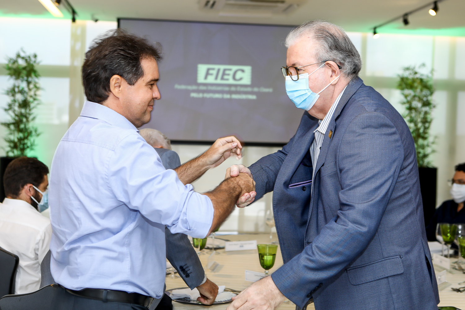 Ricardo Cavalcante recebe o presidente da AL, Evandro Leitão, e comitiva de parlamentares na FIEC Ricardo Cavalcante recebe o presidente da AL, Evandro Leitão, e comitiva de parlamentares na FIEC