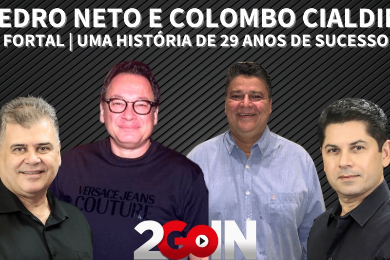 “Vamos realizar o maior Fortal de todos os tempos”, diz Colombo Cialdini e Pedro Coelho Neto em entrevista para a 2Go IN “Vamos realizar o maior Fortal de todos os tempos”, diz Colombo Cialdini e Pedro Coelho Neto em entrevista para a 2Go IN