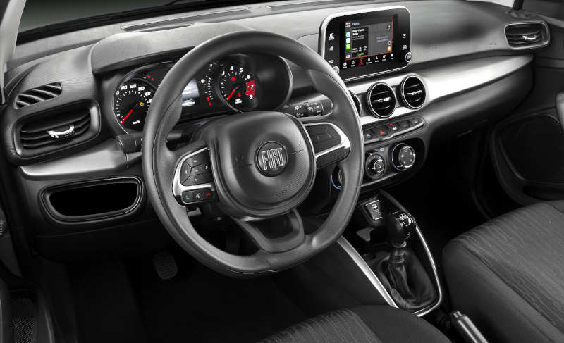 Fiat Argo Drive 1.3 2021 Painel