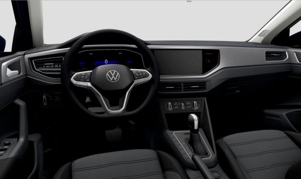 Vw Nivus Comfortline 2022 Interior Sem Central Multimidia