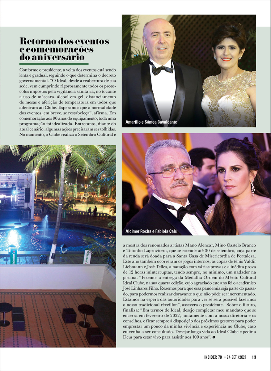 Insider #70 Ideal Clube13
