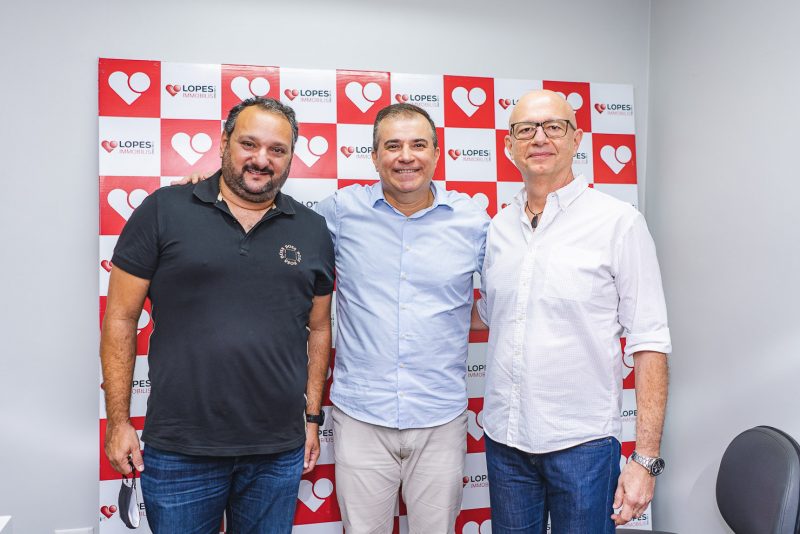 Patriolino Dias, Ricardo Bezerra E Demetrio Jereissati